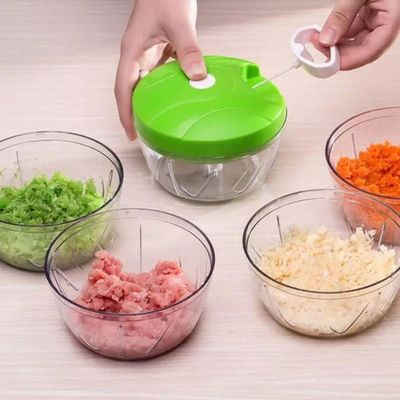 Triturador Picador Alho Cebola Vinagrete Com Cordinha Manual