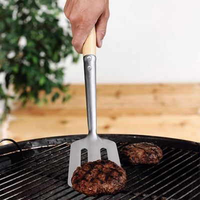 Espátula Para Churrasco Hamburguer 40cm Multiuso Luxo Chef'n