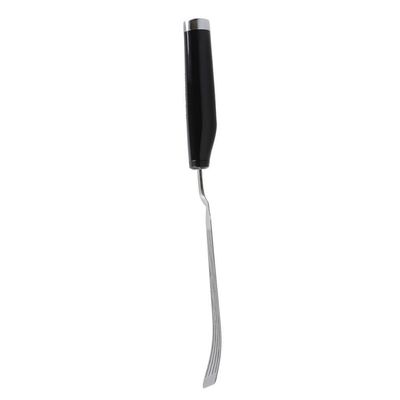 Espátula Inox Perfurada Flexível Cozinha Kitchenaid Cor:preto Preto