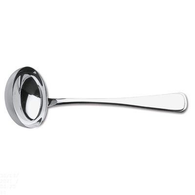 Concha Para Feijão Mônaco Em Aço Inox Acabamento Alto Brilho Com Detalhes No Cabo