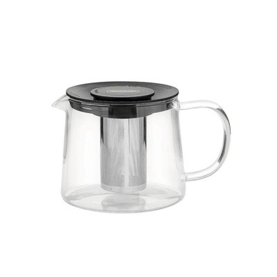 Bule Para Chá Tramontina Em Vidro E Aço Inox Com Infusor 900 Ml Tramontina