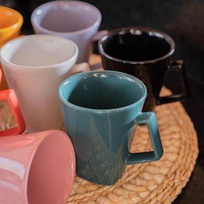 Caneca Em Cerâmica Quartier 270ml Oxford Rosa
