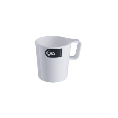 Caneca Empilhável Casual 12 X 8,3 X 11,5 Cm 250 Ml Branco Coza