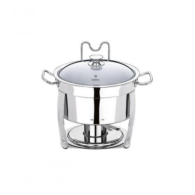 Rechaud Redondo 8 Litros - Savoy 33 X 43 Cm - Brinox
