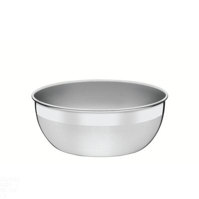 Pote Tramontina Freezinox Redondo Em Aço Inox Com Acabamento Fosco Sem Tampa 22 Cm 2,9 L Tramontina