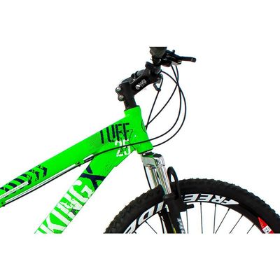 Bicicleta TUFF25 Freeride Aro 26 Verde Neon 21V VikingX