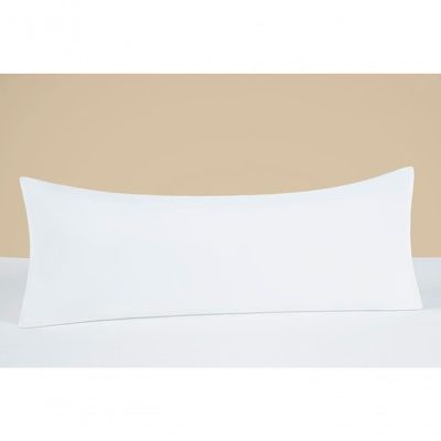 Capa De Travesseiro Para Corpo Xuxão Suavitec Micropercal 200 Fios - Branco