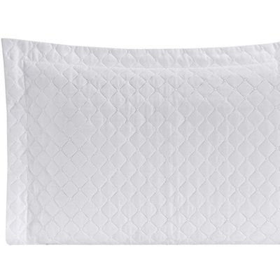 Porta Travesseiro Com Debrum Requinte Liso 01 Peça - Branco