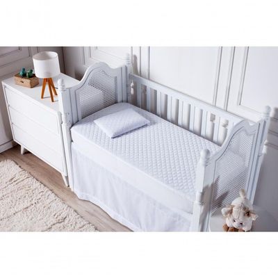 Protetor Colchão Berço Impermeável Matelado 01 Peça - Branco