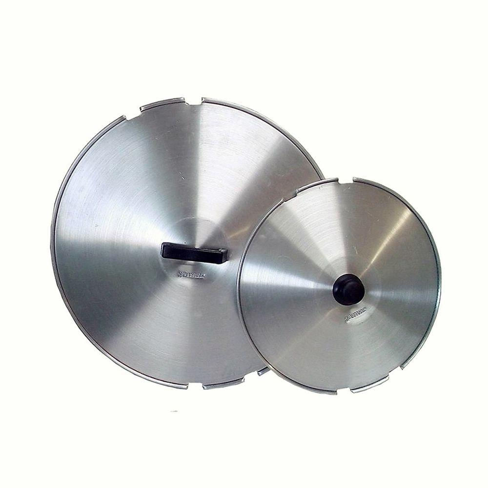 Tampa Com Encaixe Tachos Caldeirões Panela Alumínio 37Cm N14