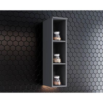 Nicho De Cozinha Modulado Aéreo Americana 20cm Cinza - Henn