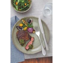 Faca Para Churrasco Tramontina Italy 9 Mm Em Aço Inox Forjado Tramontina