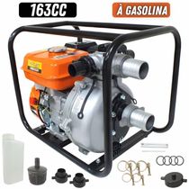 Moto Bomba Vmb552h 163cc 5hp à Combustão C/ Vazão De 30m³/h