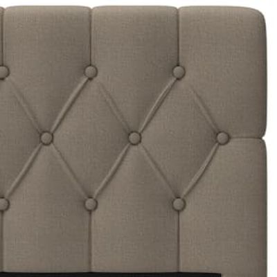 Cabeceira para Cama King Size Probel Califórnia em Tecido Suede Bege
