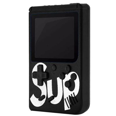 Mini Video Game Portatil 400 Jogos Internos Gamer Sup Box Plus Preto