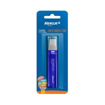 Caneta Borracha Mercur 3x1 Azul
