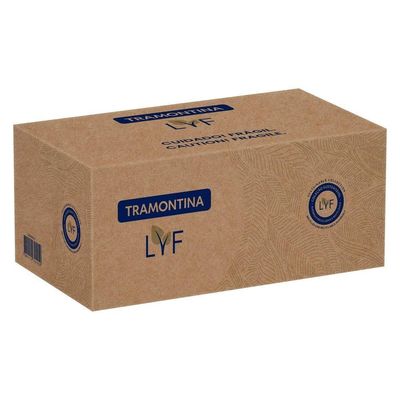 Faca De Mesa Lyf Com Lâmina Em Aço Inox E Cabo De Polipropileno Pcr Verde Natureza 4"