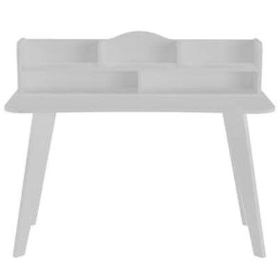 Escrivaninha Artely Sofia com Nichos - 120cm de largura Branco