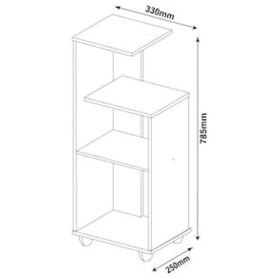 Mesa para Telefone Artely Bis Branco