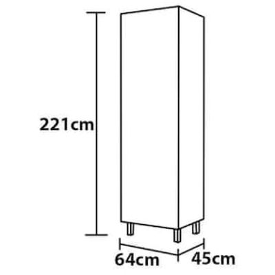 Paneleiro Nesher Princesa 2 Portas 1 Gaveta  70cm Branco