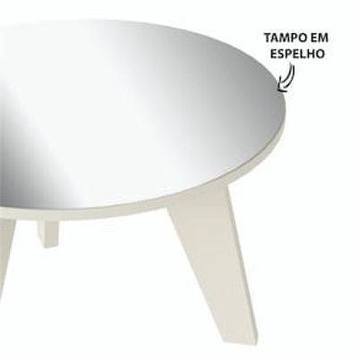 Mesa de Centro Artely Espanha Branco