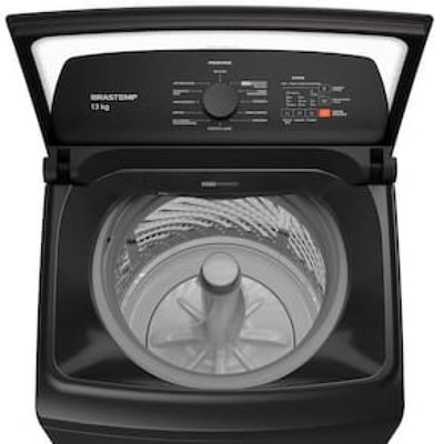 Lavadora de Roupas Brastemp BWK13A9 com Ciclo Tira Manchas Advanced e Ciclo Antibolinha Cinza Platinum - 13kg Cinza / 220