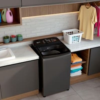 Lavadora de Roupas Brastemp BWK13A9 com Ciclo Tira Manchas Advanced e Ciclo Antibolinha Cinza Platinum - 13kg Cinza / 220