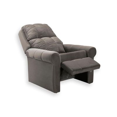 Poltrona Casal Reclinável MH1216 Slim Two Way Animale Cinza Escuro - Herval