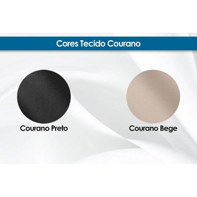 Poltrona Casal Reclinável Luxobel Colonus Two Way Courano Preto - Probel