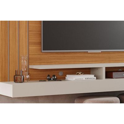 Painel para TV Valência até 50 Polegadas Nature/Off White - Permóbili