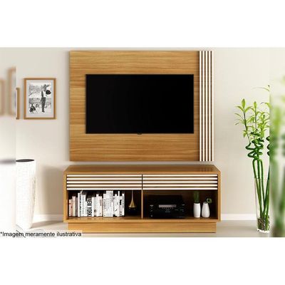 Painel para TV PL3004 até 42 Polegadas Natural/Off White - Tecno Mobili