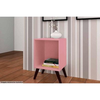 Mesa de Cabeceira Solteiro RT3013 Branco - Movelbento