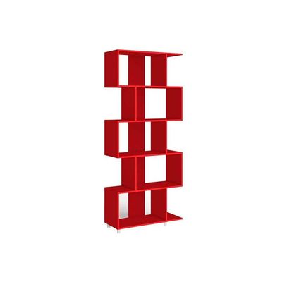 Estante Livreiro Casal ESM209 c/ 5 Nichos Branco - Movelbento