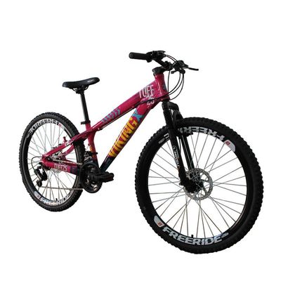 Bicicleta Tuff30 Freeride Aro 26 Freio a Disco Viking