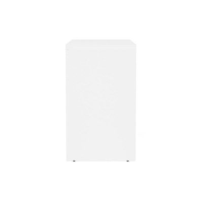Escrivaninha p/ Escritório Tijuca c/ 2 Gavetas Branco - Politorno