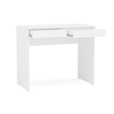 Escrivaninha p/ Escritório Tijuca c/ 2 Gavetas Branco - Politorno