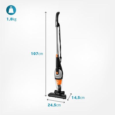 Aspirador De Pó Mondial Turbo Premium Ap-31 Aspirador Po-127v-preto/laranja