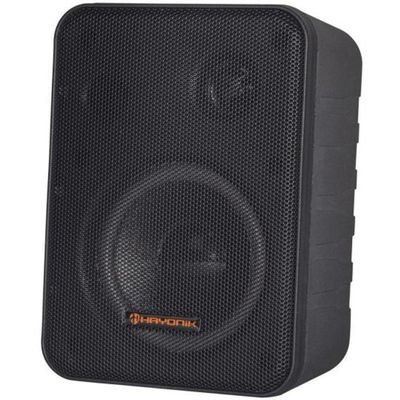 Caixa Acústica Com Trafo 70v(25w) Ambience Line Msb60nc Preta Hayonik - Par - 2