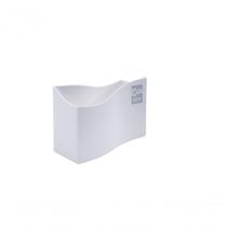 Porta-guardanapo Cozy Pequeno 13,7 X 6 X 10 Cm Branco Coza