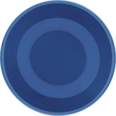 Kit 4 Pratos Fundos Unni Blue Oxford® Cerâmica 20,5cm