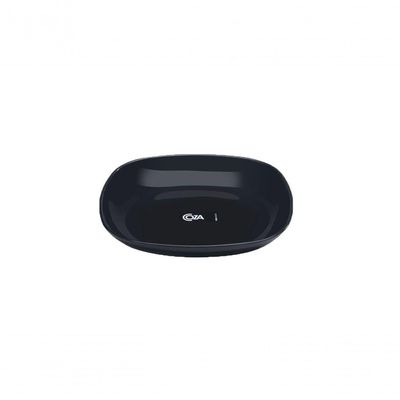 Prato Essential 17,2 X 17,2 X 2,7 Cm Preto Coza