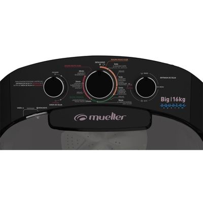 Lavadora Semiautomática Big com Aquatec 16kg Mueller 110V