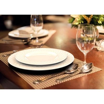 Prato Raso Tramontina Ingrid Em Porcelana 27 Cm Tramontina