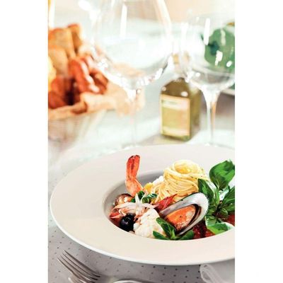Prato Pasta Tramontina Paola Em Porcelana 27 Cm Tramontina