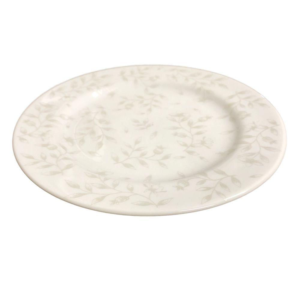 Prato De Sobremesa De Porcelana 19cm Voyage Schmidt