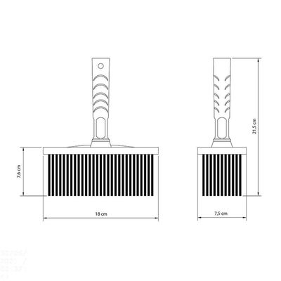 Broxa Retangular 180x80 Mm Tramontina Com Corpo Injetado Tramontina