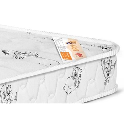 Colchão Do Bebê D23 Castorzinho Kids Solteiro - 88x188x15 - Castor