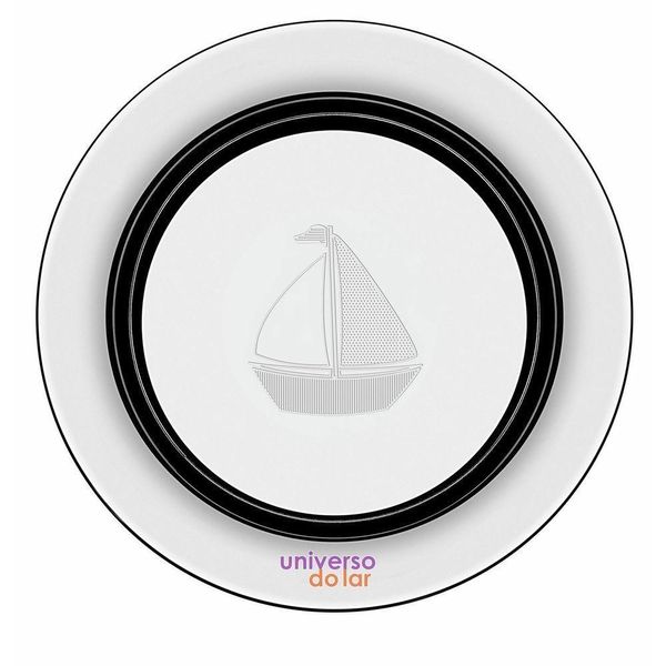 Prato Infantil Tramontina Le Petit Barquinho 23 Cm Aço Inox
