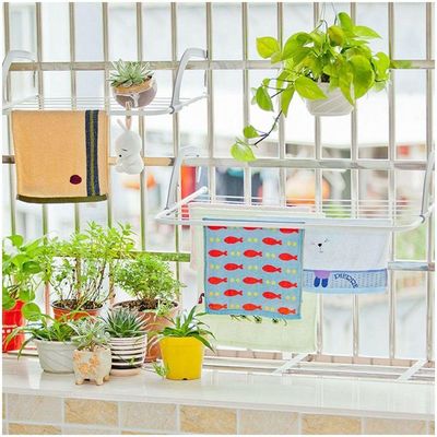 Mini Varal Kit 2 Unidades Portatil Roupa Secadora Externo