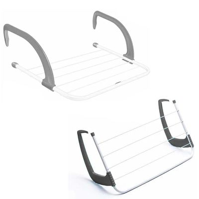 Mini Varal Portatil Secador De Roupas Janelas Varanda Porta